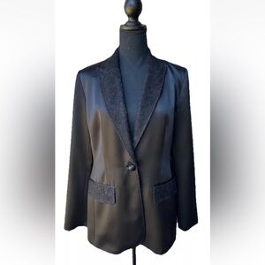 BLOMMINGDALE'S Blazer Jacket‎ 8 Black
